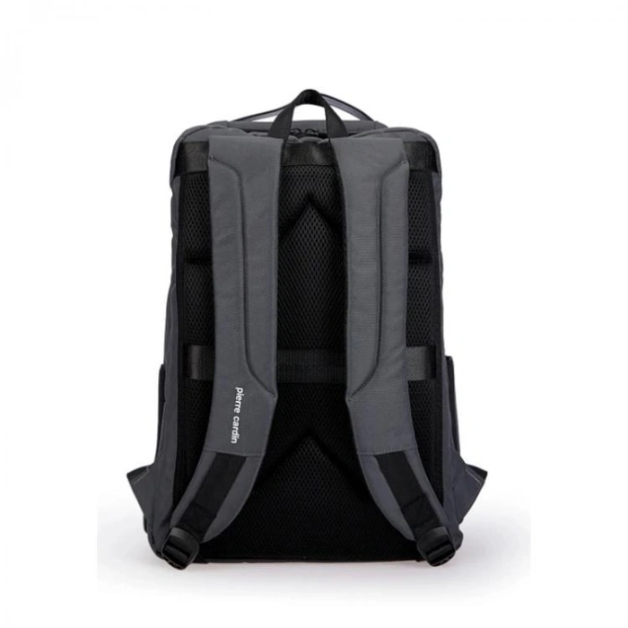 PIERRE CARDIN 07PCT170162-GR AYARLANABİLİR ASKILI LAPTOP BÖLMELİ OKUL ÇANTASI GRİ