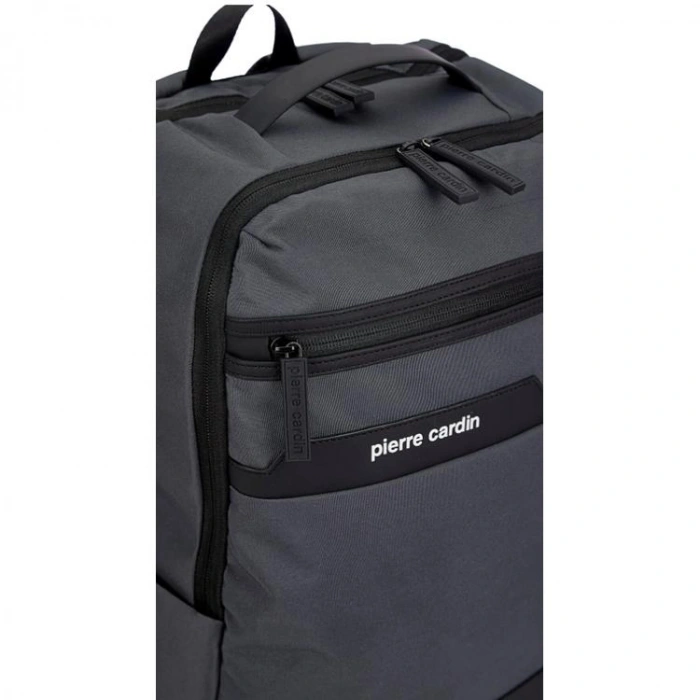 PIERRE CARDIN 07PCT170166-GR AYARLANABİLİR ASKILI LAPTOP BÖLMELİ OKUL ÇANTASI GRİ