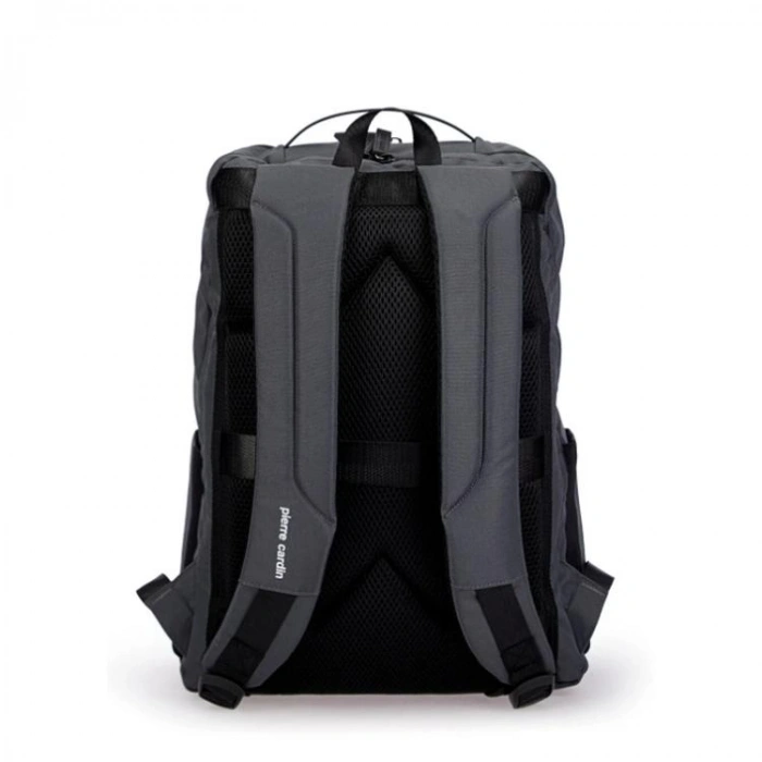 PIERRE CARDIN 07PCT170166-GR AYARLANABİLİR ASKILI LAPTOP BÖLMELİ OKUL ÇANTASI GRİ