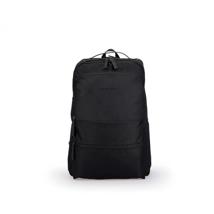 PIERRE CARDIN 07PCT170162-S AYARLANABİLİR ASKILI LAPTOP BÖLMELİ OKUL ÇANTASI SİYAH