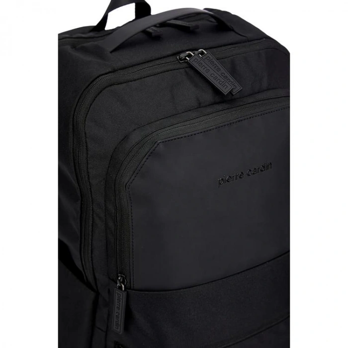 PIERRE CARDIN 07PCT170162-S AYARLANABİLİR ASKILI LAPTOP BÖLMELİ OKUL ÇANTASI SİYAH