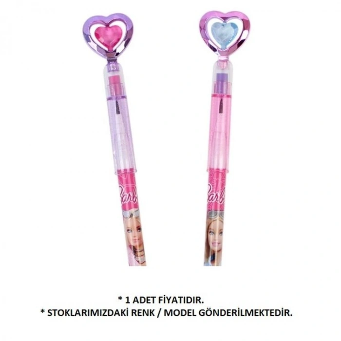 CEM BARBIE B-1032 SİLGİLİ TAŞLI KALP YUMURTLAYAN KALEM