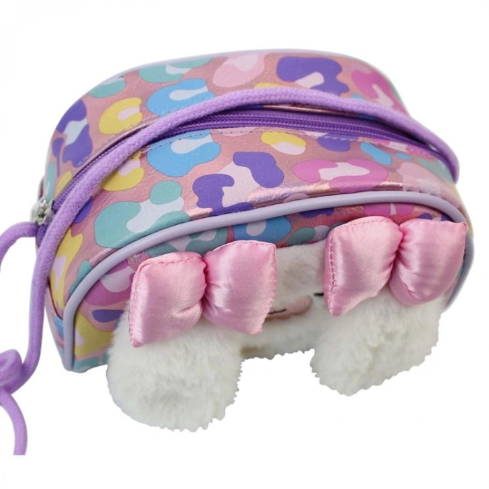 CEM DOLPHIN PC-2219 PELUŞ KULAKLI KÖPEK ŞEKİLLİ ASKILI RENKLİ 17x9x10cm KALEM ÇANTASI - TEKLİ