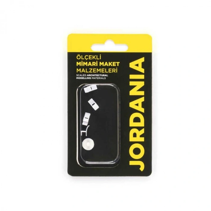 JORDANIA JE07-E4101 MAKET ÖLÇEKLİ 1 MASA + 4 SANDALYE SET 1/100