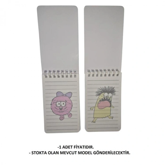 CEM STRANGE US SU-3244  12,5x7,5 cm MİNİ YAPIŞKAN AYRAÇLI NOT DEFTERİ