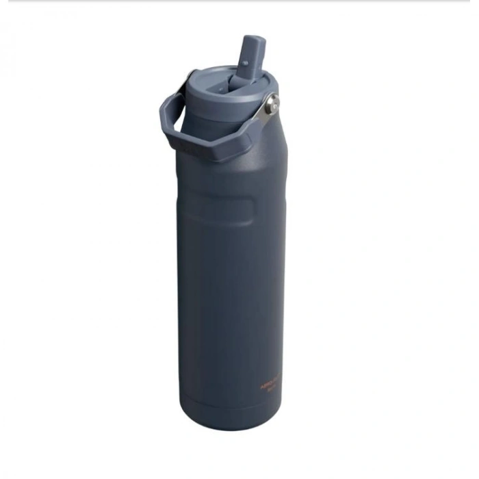 STANLEY 10-12111-066 PİPETLİ THE ICEFLOW BOTTLE FLIP STRAW 1.06 LT. PASLANMAZ ÇELİK TERMOS LACİVERT