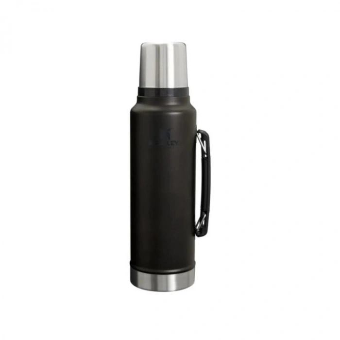 STANLEY 10-11347-121 THE LEGENDARY CLASSIC BOTTLE 1.4 L. PASLANMAZ ÇELİK TERMOS SİYAH