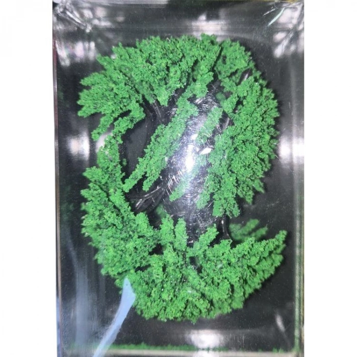 JORDANIA MAKET ÖLÇEKLİ JE03P-T303690 KOYU YEŞİL AĞAÇ 1/50 10cm. 2Lİ TEK PAKET