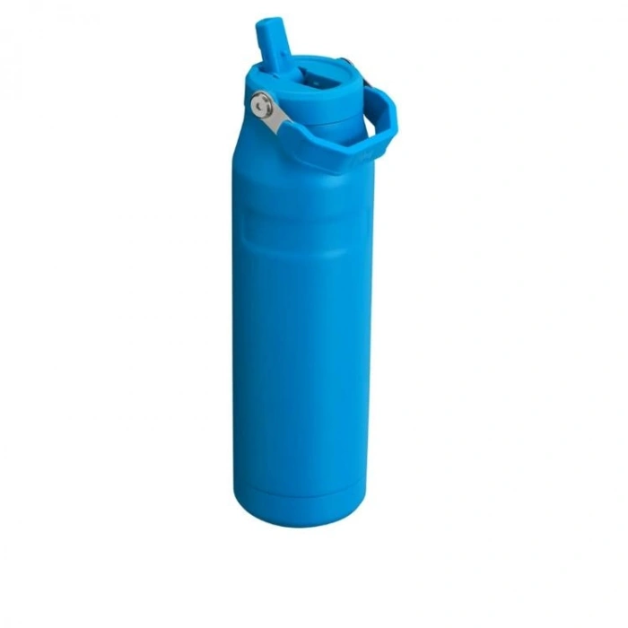 STANLEY 10-12111-079 PİPETLİ THE ICEFLOW BOTTLE FLIP STRAW 1.06 LT. PASLANMAZ ÇELİK TERMOS MAVİ