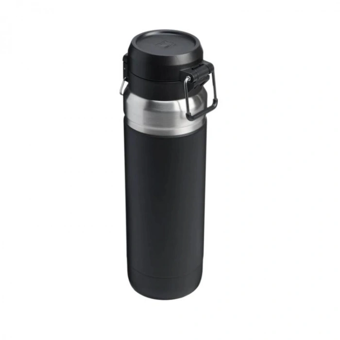 STANLEY 10-09150-104 THE QUICK FLIP 1.06 LT. PASLANMAZ ÇELİK TERMOS SİYAH
