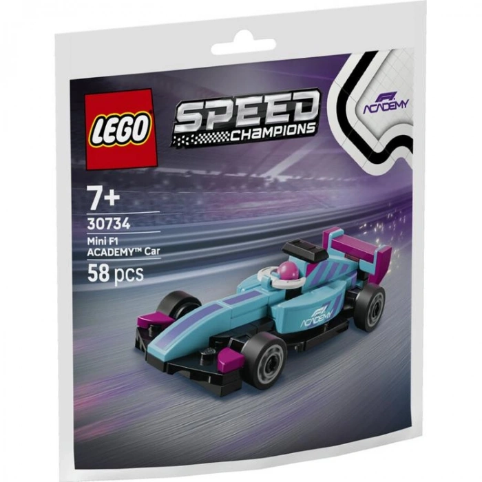 LEGO CITY 30734 MİNİ F1 ACADEMY 58 PARÇA (KAĞIT AMBALAJ) 7+