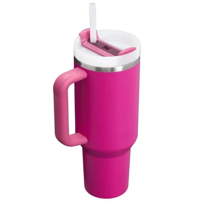 STANLEY 10-13230-064 PİPETLİ QUENCHER H2.O FLOWSTATE 1.18 L. PASLANMAZ ÇELİK TERMOS BARDAK FUŞYA MENEKŞE ÇİÇEĞİ