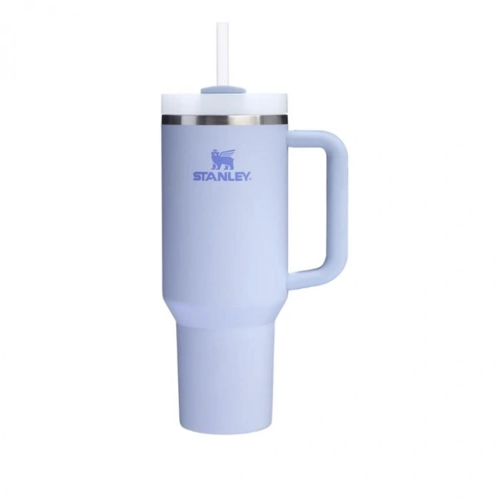 STANLEY 10-13230-062 PİPETLİ QUENCHER H2.O FLOWSTATE 1.18 L. PASLANMAZ ÇELİK TERMOS BARDAK LİLA ÇİY DAMLASI