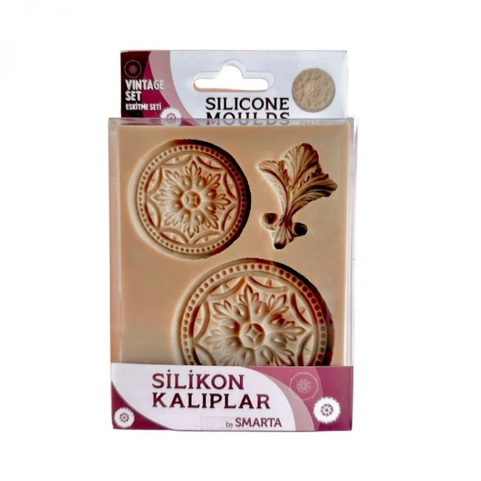 SMARTA SK1013042 SLİKON KALIPLAR - ESKİTME (VINTAGE)