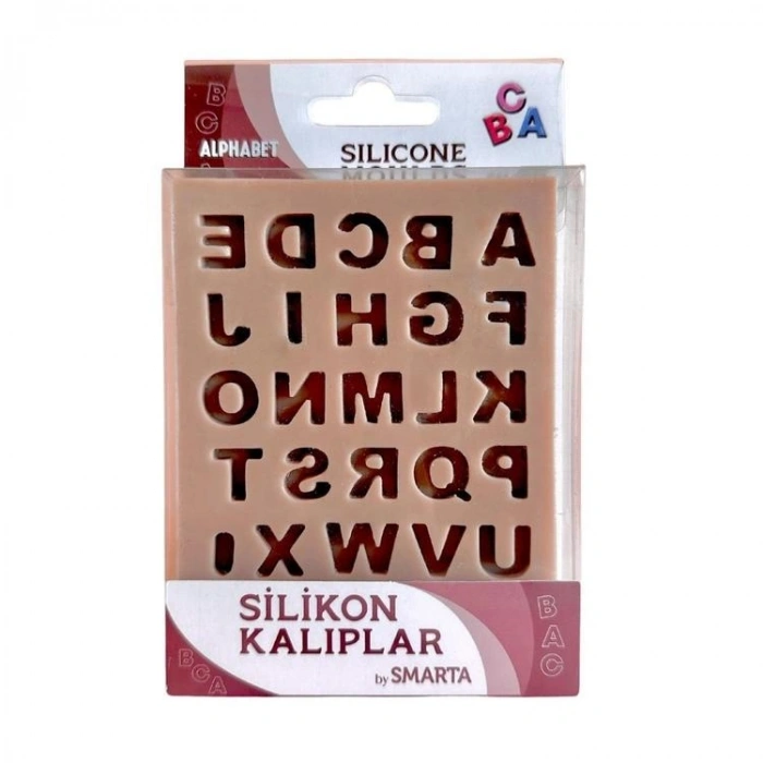 SMARTA SK1013022 SLİKON KALIPLAR - HARFLER (ALPHABET)