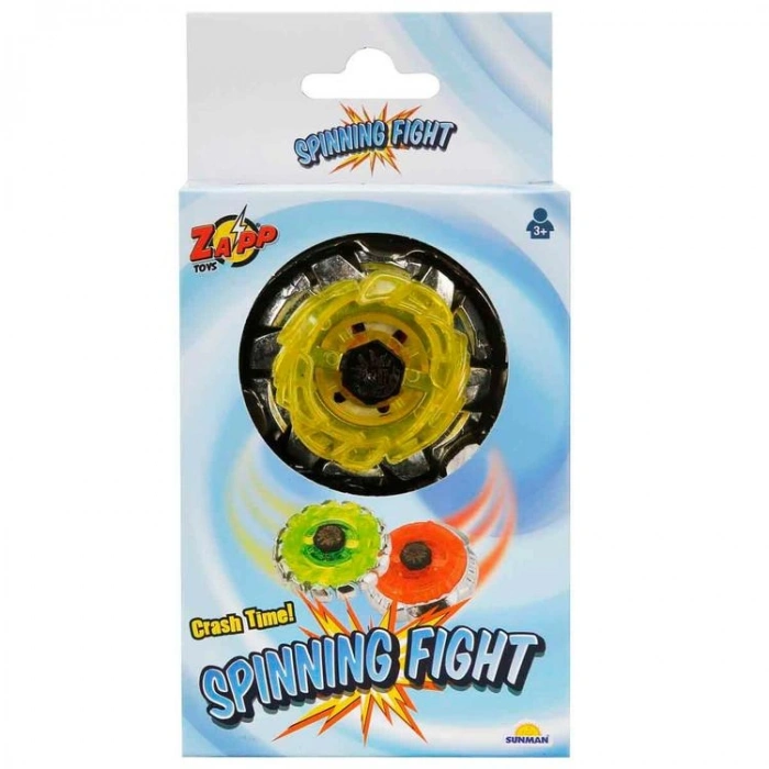 SUNMAN 3315 ZAPP SPINNING FIGHT RENKLİ TOPAÇ FIRLATICI 3+
