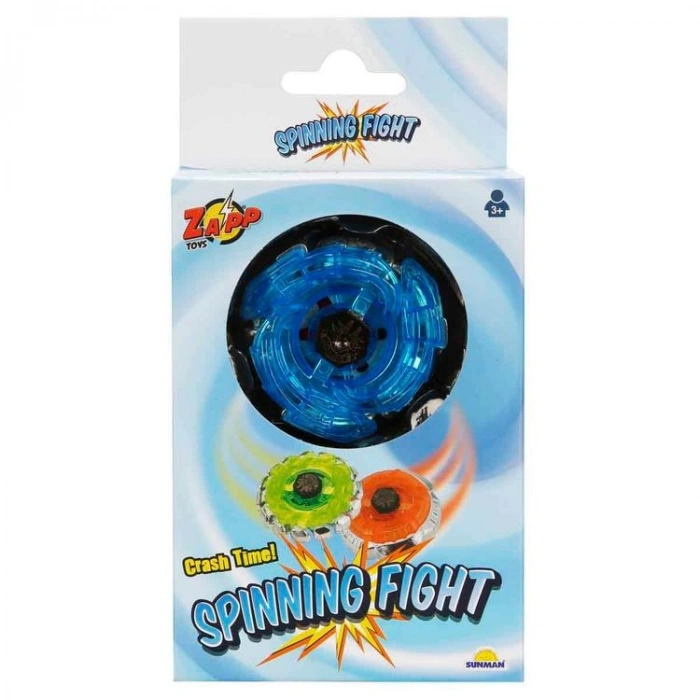 SUNMAN 3315 ZAPP SPINNING FIGHT RENKLİ TOPAÇ FIRLATICI 3+