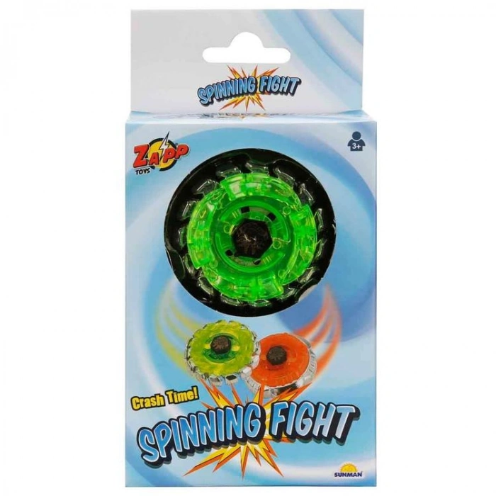 SUNMAN 3315 ZAPP SPINNING FIGHT RENKLİ TOPAÇ FIRLATICI 3+