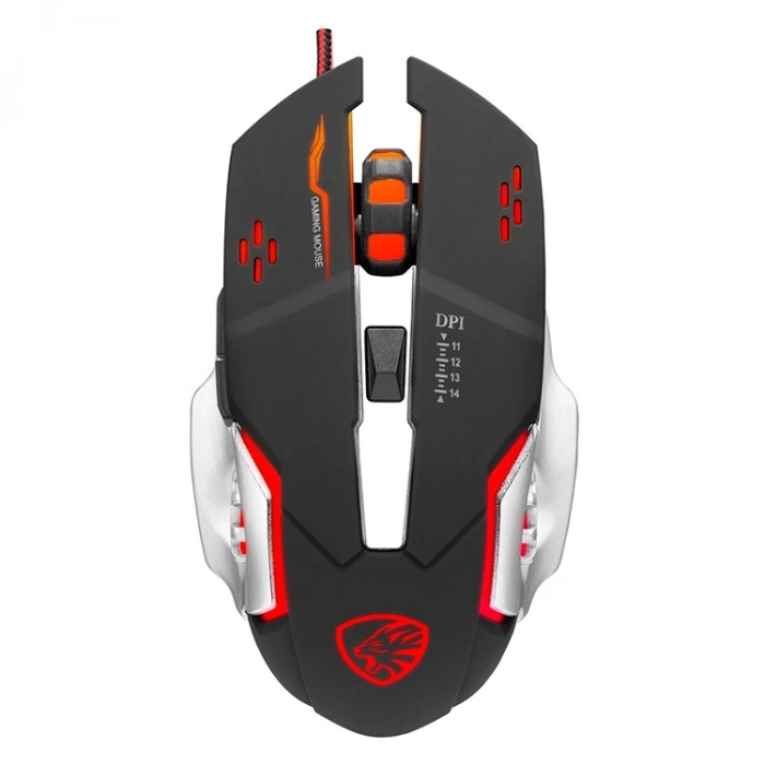HYTECH HY-X9 3.600DPI LEGEND GAMING KABLOLU RAINBOW OYUNCU MOUSE SİYAH