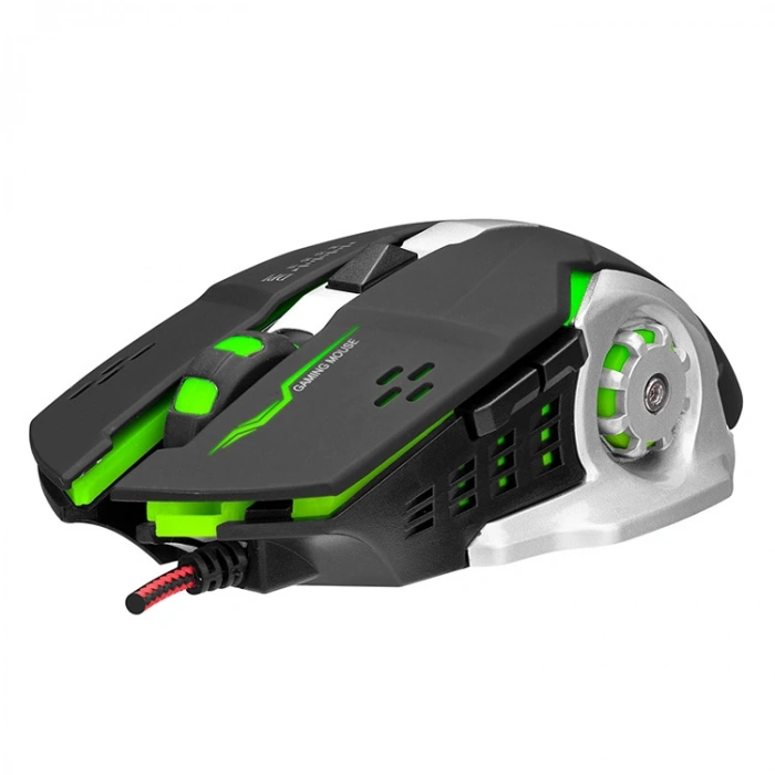 HYTECH HY-X9 3.600DPI LEGEND GAMING KABLOLU RAINBOW OYUNCU MOUSE SİYAH