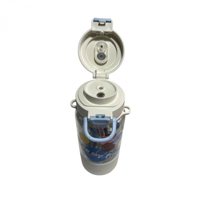 VAGONLİFE DILLER TRITAN MATARA ÇİFT KAPAKLI PİPETLİ/PİPETSİZ KULLANIM D2540 700ML - BLUE