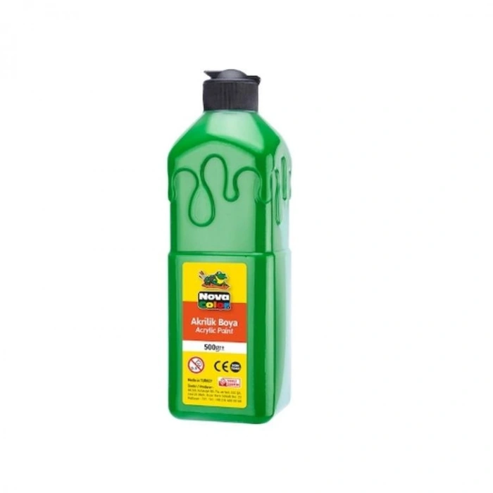 NOVA COLOR NC-384 AKRİLİK BOYA 500gr. YEŞİL