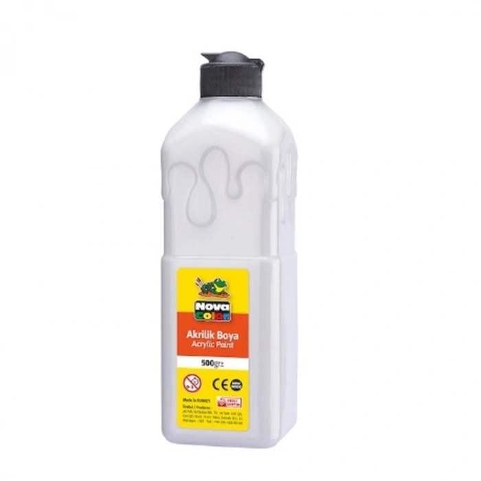 NOVA COLOR NC-385 AKRİLİK BOYA 500gr. BEYAZ
