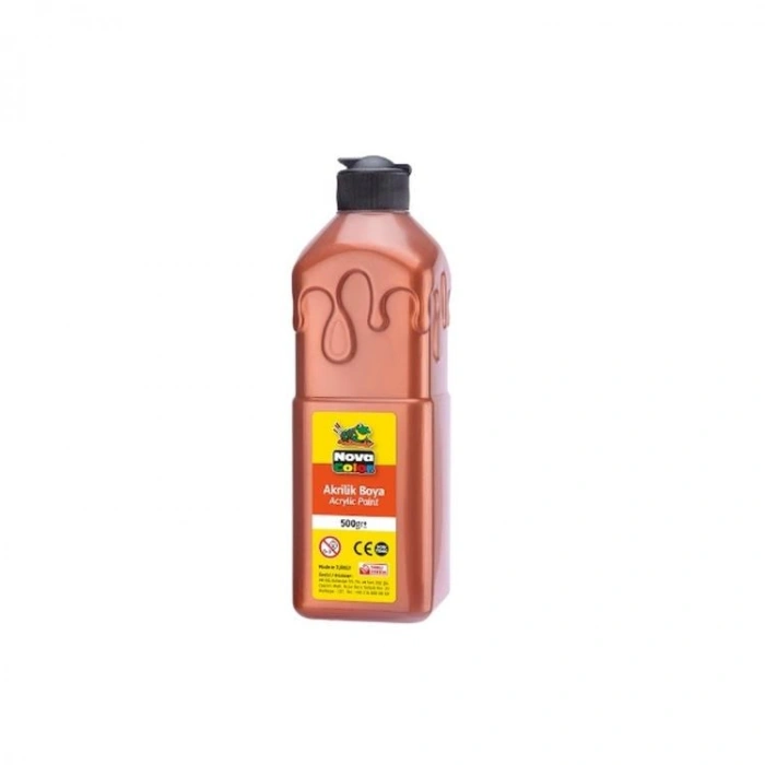 NOVA COLOR NC-672 AKRİLİK BOYA 500gr. BAKIR