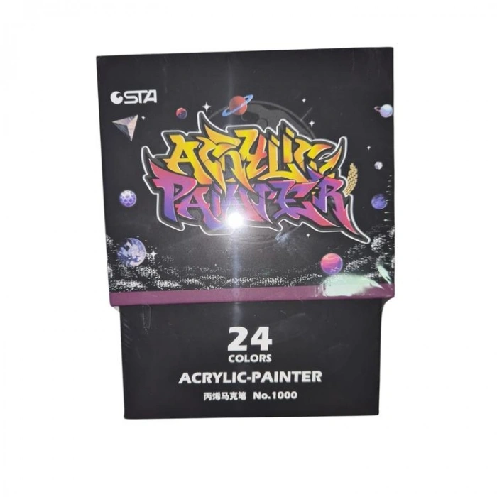STA 100024 24 LÜ AKRİLİK MARKER SET