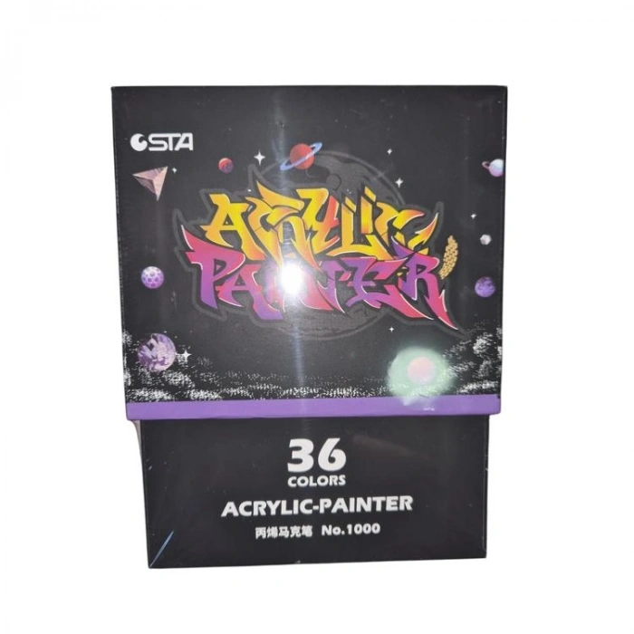 STA 100036 36 LI AKRİLİK MARKER SET