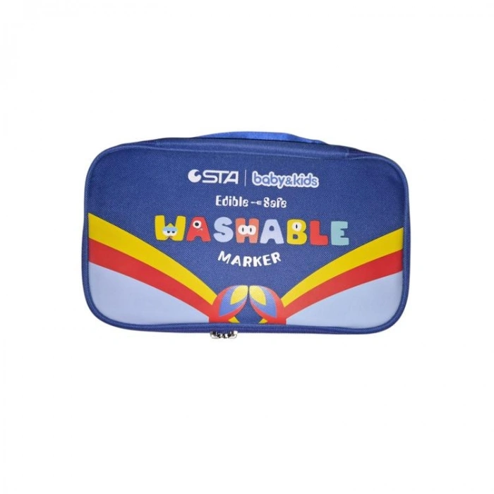 STA 893024 24LÜ JUMBO KAŞELİ KEÇELİ KALEM SET