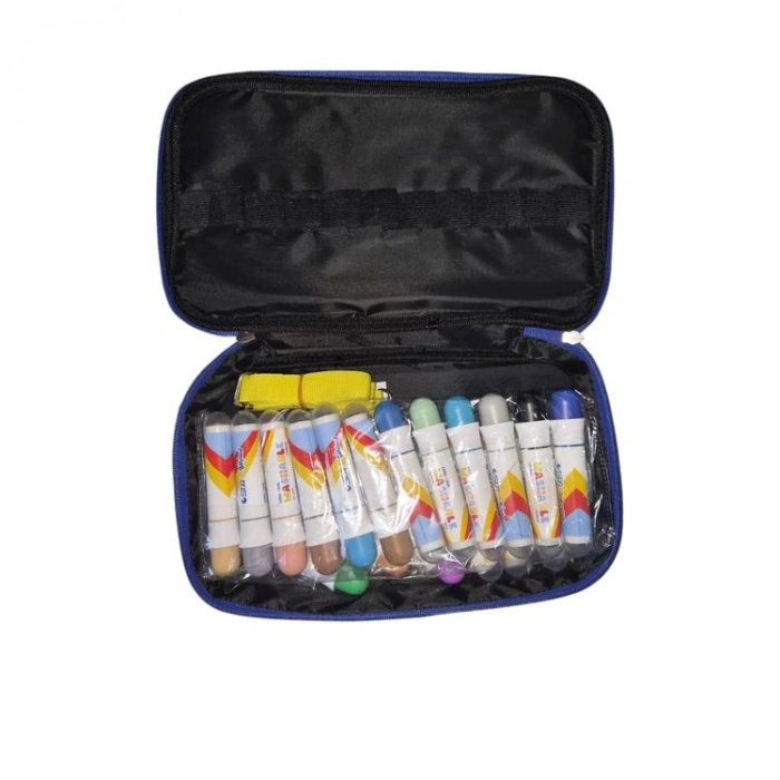STA 893024 24LÜ JUMBO KAŞELİ KEÇELİ KALEM SET