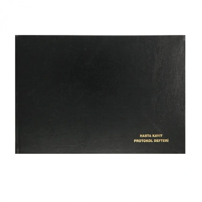 DİLMAN HASTA KAYIT PROTOKOL DEFTERİ CİLTLİ YATAY 22.5x32cm 96 YP.- 5040