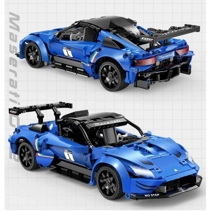 VAGONLIFE CADA C57013W MASERATİ GT2 DUAL MODE CONTROL 1:14 549 PARÇA BLOCK OYUNCAK 6+