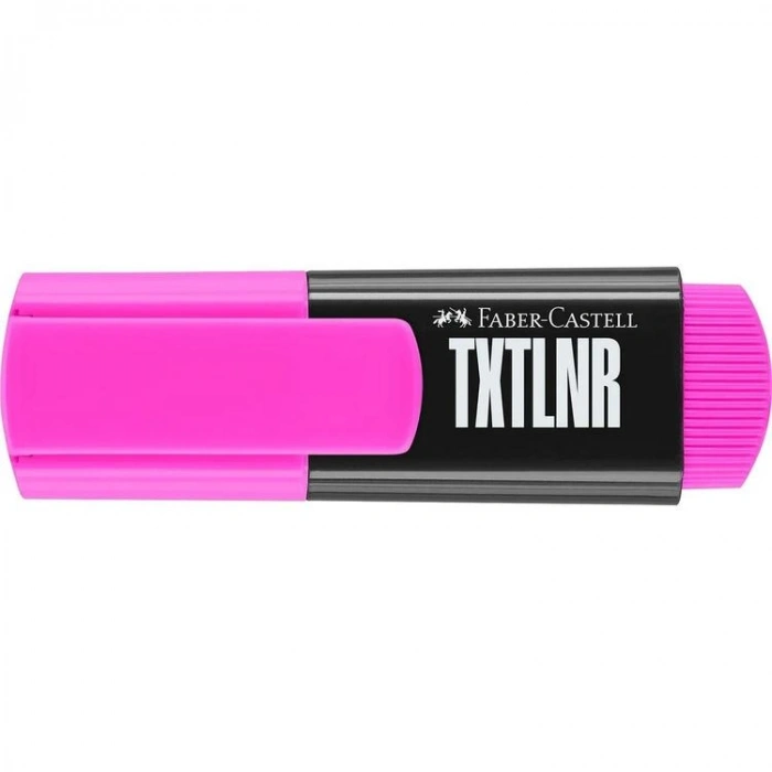 FABER CASTELL TEXTLINER MİNİ FOSFORLU KALEM NEON PEMBE - TEKLİ