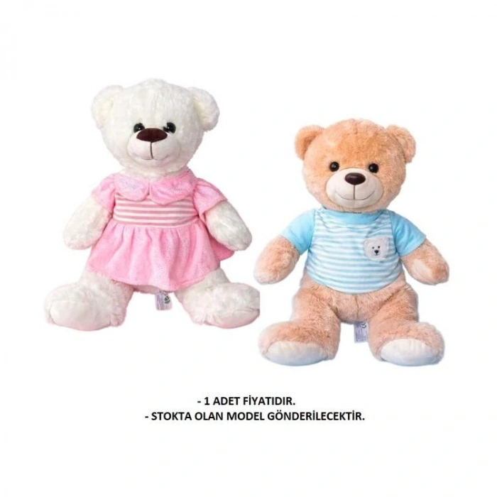 HALLEY PL50149 GİYSİLİ PELUŞ AYI 40 CM