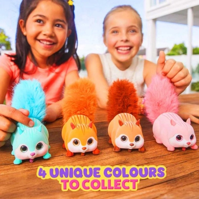 GIOCHI ZURU PEL12000 PETS ALIVE KOŞAN SEVİMLİ SİNCAP SCURRYN SQUIRREL 3+