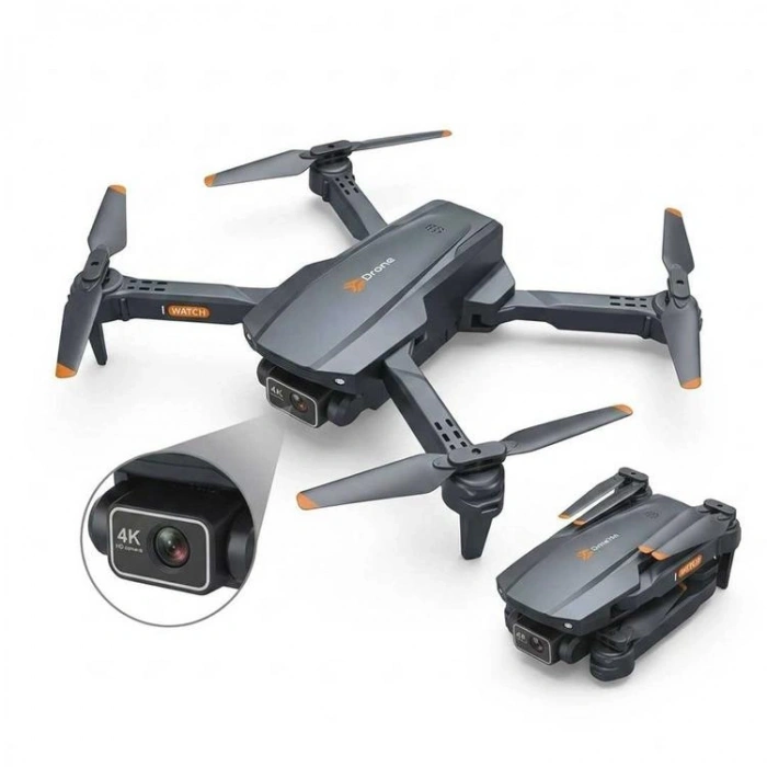 SAMATLI H15 4K HD KAMERA 360 DERECE DÖNÜŞ KUMANDALI DRONE +14