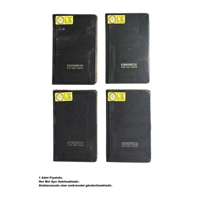 GIPTA CHRONICLE THE DAY BOOK İPLİK DİKİŞLİ DERİ SERT KAPAK 13x21cm 120YP. ÇİZGİLİ DEFTER 8519 - TEKLİ