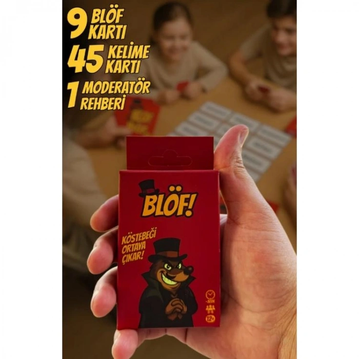 MOLFY BLÖF KÖSTEBEĞİ ORTAYA ÇIKAR KART OYUNU 12+
