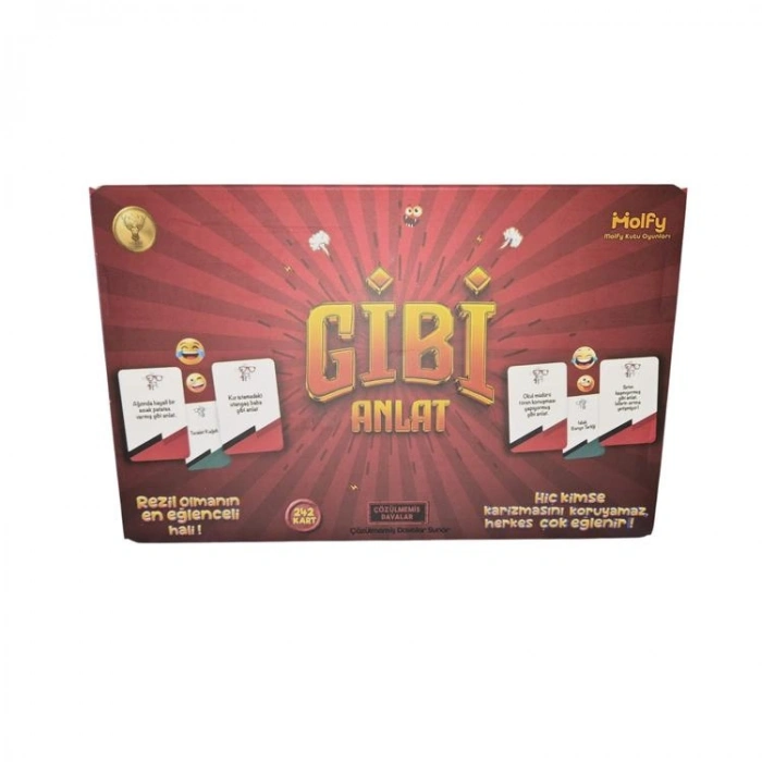 MOLFY GİBİ ANLAT KART OYUNU 14+