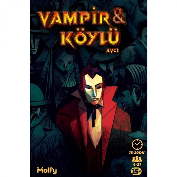 MOLFY VAMPİR KÖYLÜ AVCI KART OYUNU 15+ (YENİ ROLLER)