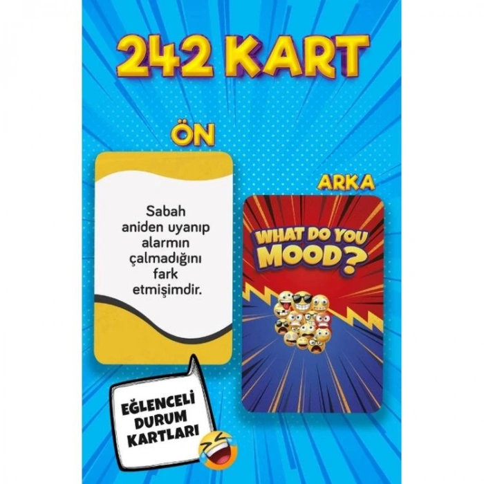 MOLFY WHAT DO YOU MOOD MODUNU GÖSTER MODUNU BUL KART OYUNU 242 KART 14+