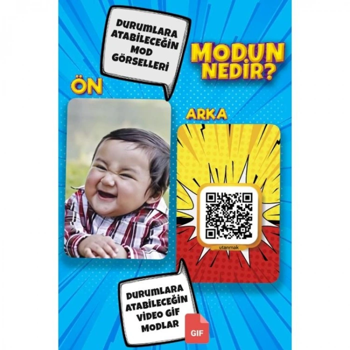 MOLFY WHAT DO YOU MOOD MODUNU GÖSTER MODUNU BUL KART OYUNU 242 KART 14+