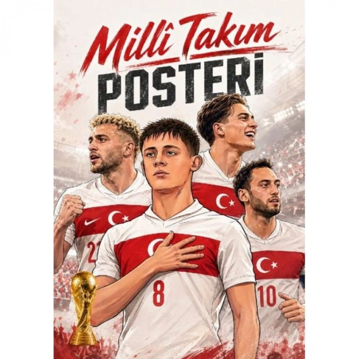 MİLLİ TAKIM ÇİZGİ POSTER KİTABI