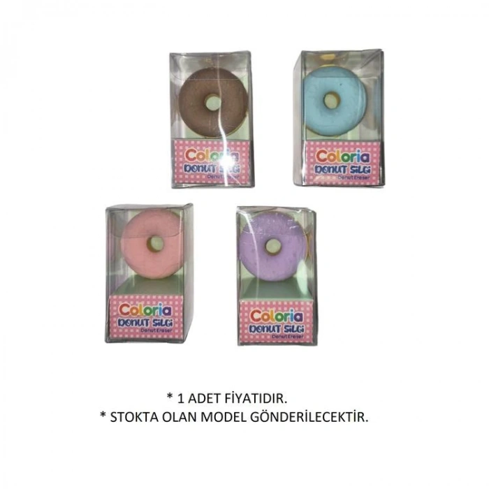 SİLKA ART.1434 COLORIA 3D DONUT SİLGİ - TEKLİ