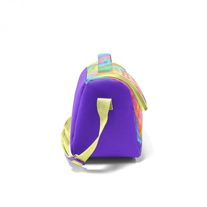 CORAL HIGH 37154 KIDS MOR MİLKA DONDURMA DESENLİ THERMO BESLENME ÇANTASI