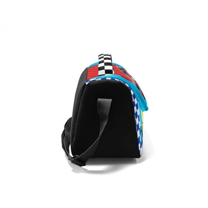 CORAL HIGH 37157 KIDS RACING KIRMIZI ARABA DESENLİ THERMO BESLENME ÇANTASI