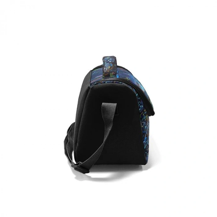 CORAL HIGH 37159 KIDS RACING RENKLİ YARIŞ ARABA DESENLİ THERMO BESLENME ÇANTASI