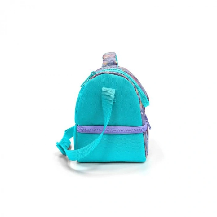 CORAL HIGH 37203 KIDS PASTEL RENKLİ KELEBEK DESENLİ THERMO İKİ KATLI  BESLENME ÇANTASI